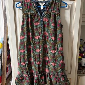 Matilda Jane Green Ruffled Tie Front Sundress